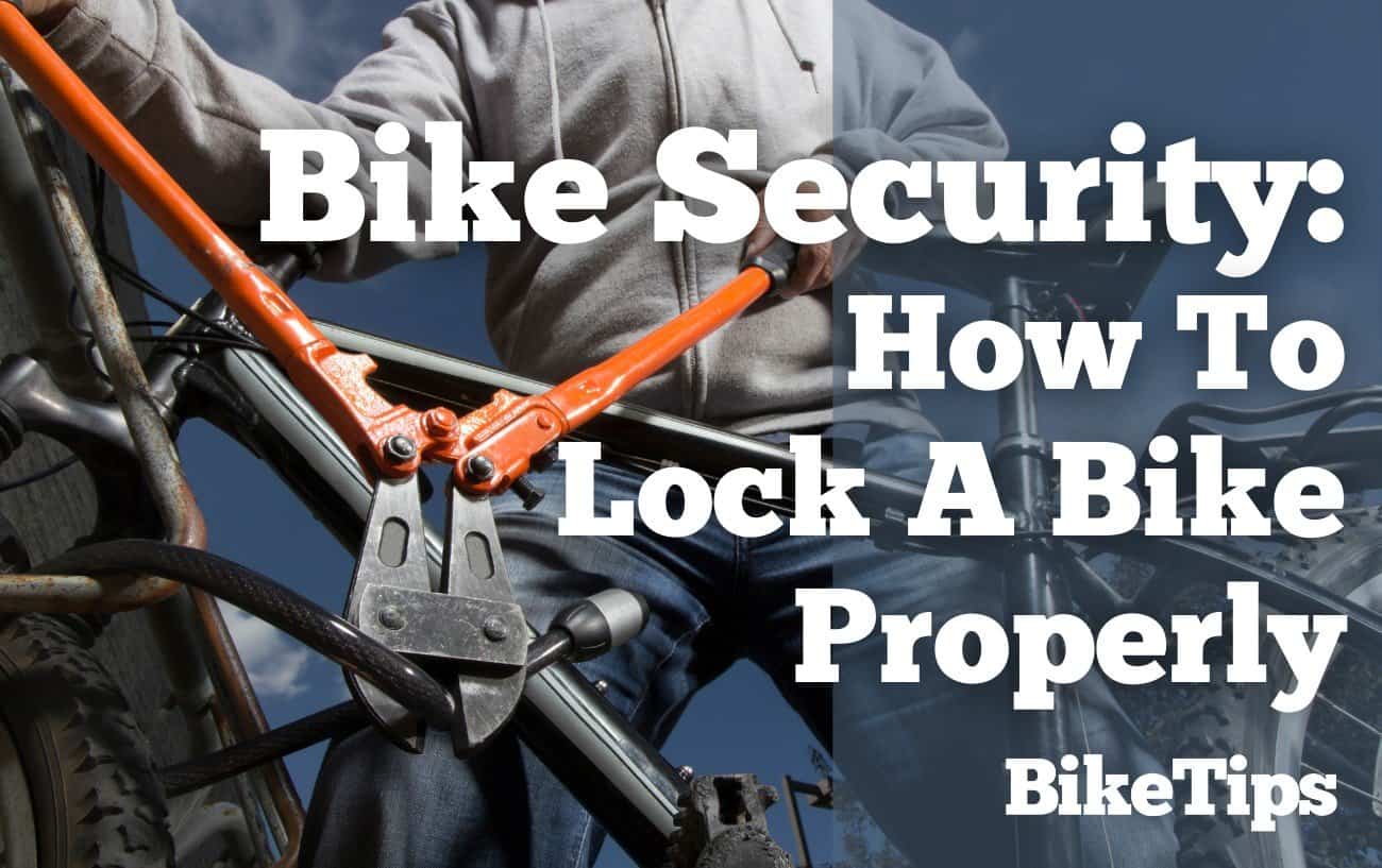 How To Lock A Bike: Title Image