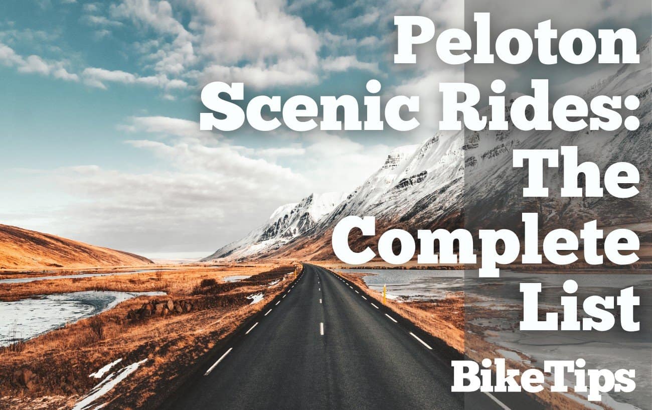 Peloton Scenic Rides: Title Image