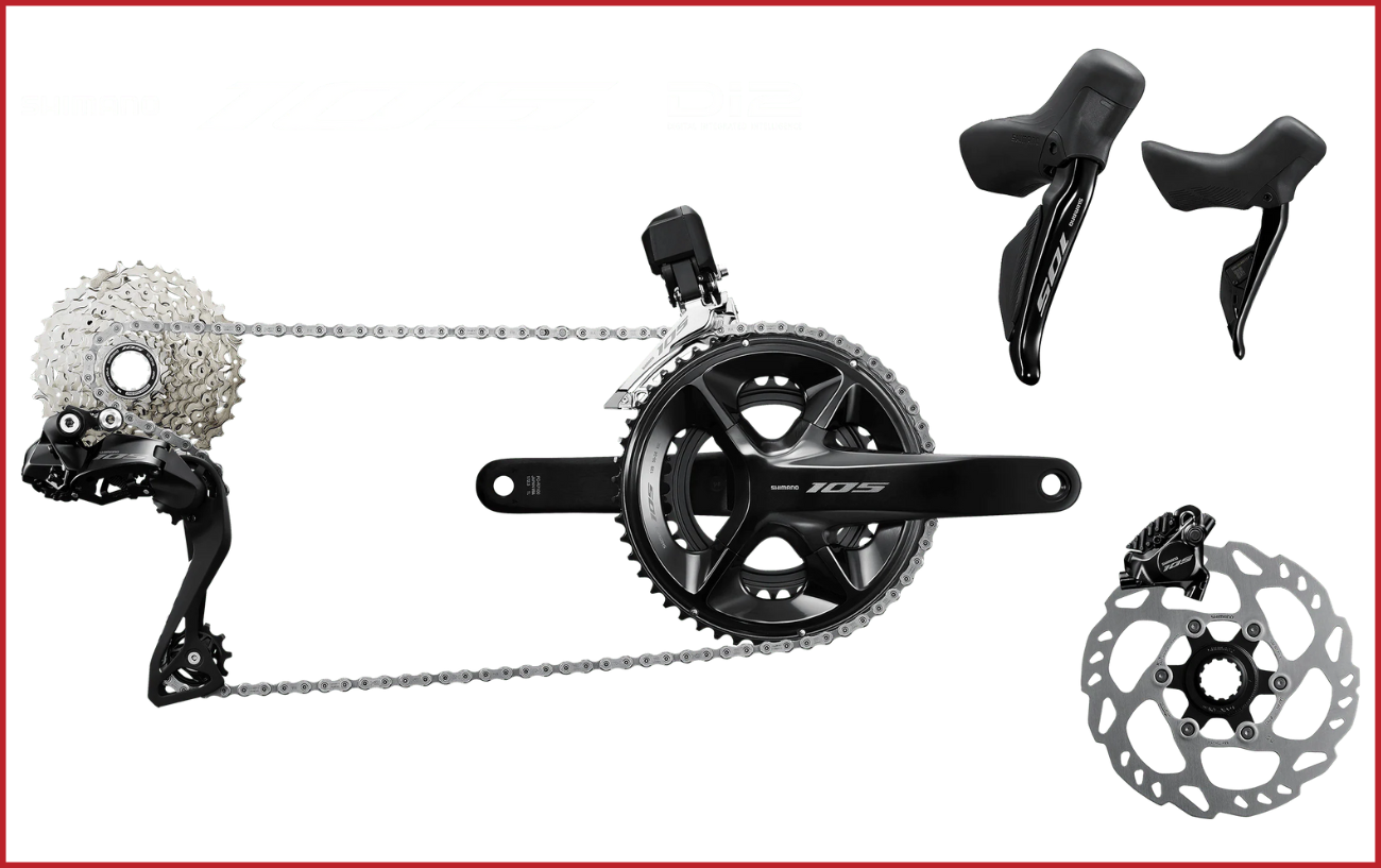 Shimano 105 Groupset: Manufacturer Image