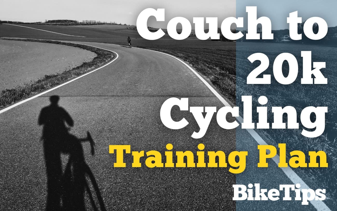 Couch to 20k Cycling Training Plan: Title Image