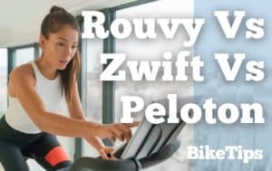 Rouvy vs Zwift vs Peloton: Title Image