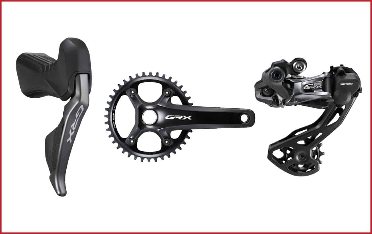 GRX Shimano Gravel Groupset: Manufacturer Image