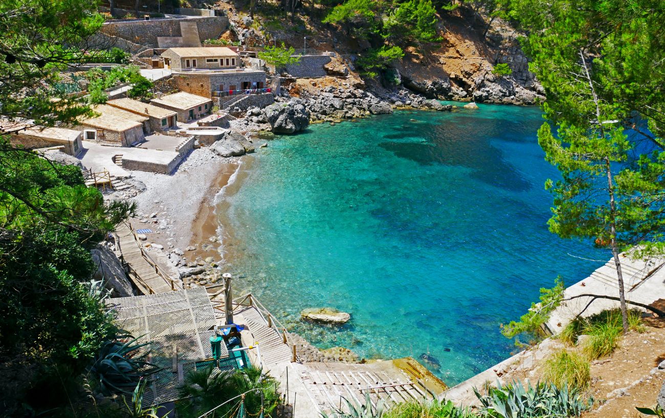 The bay of Sa Calobra.