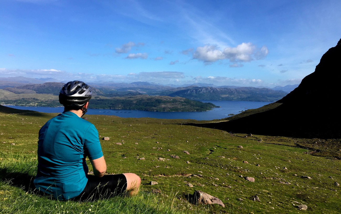 Views over Loch Kishorn.