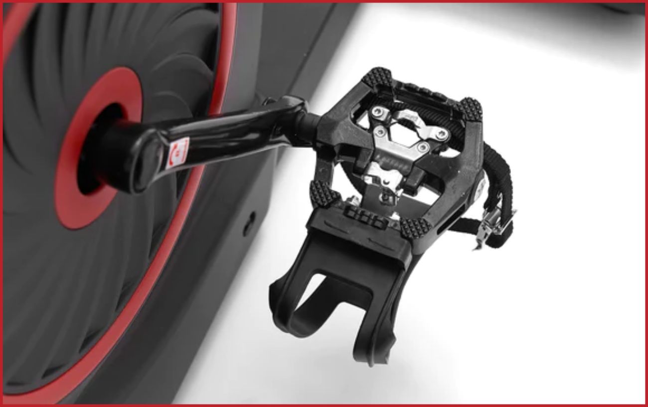 Manufacturer image of Echelon bike pedals.