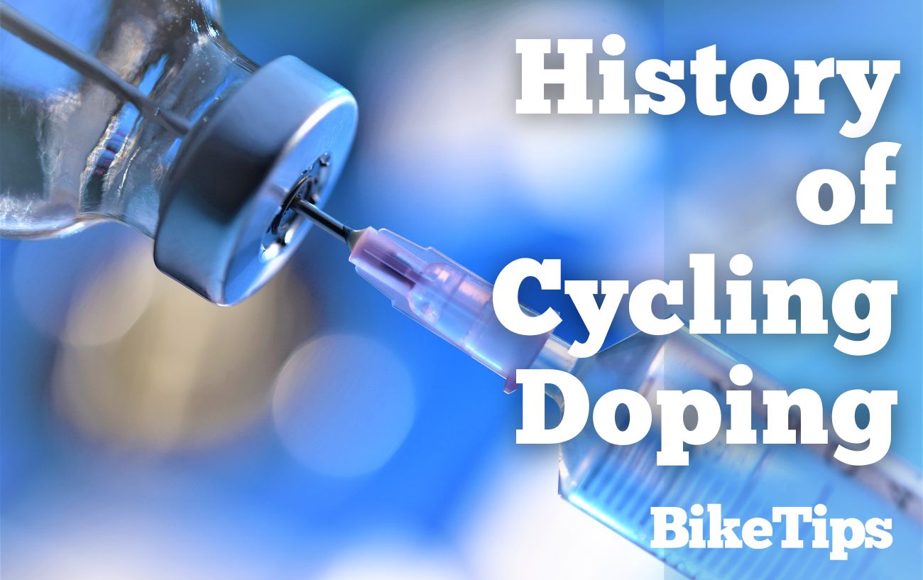History of Cycling Doping: Title Image