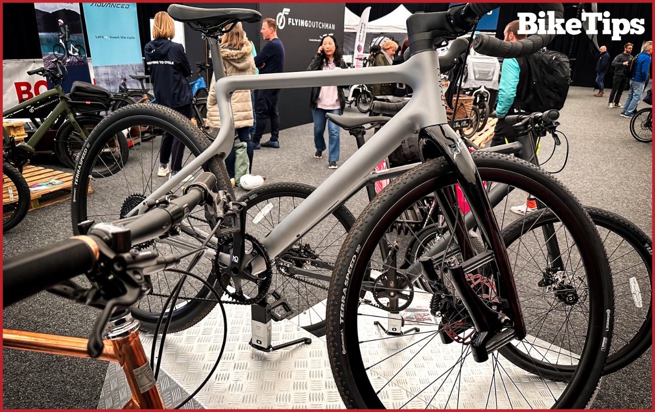 The Waldwiesel E on the Flying Dutchman Stand at the London Cycle Show.