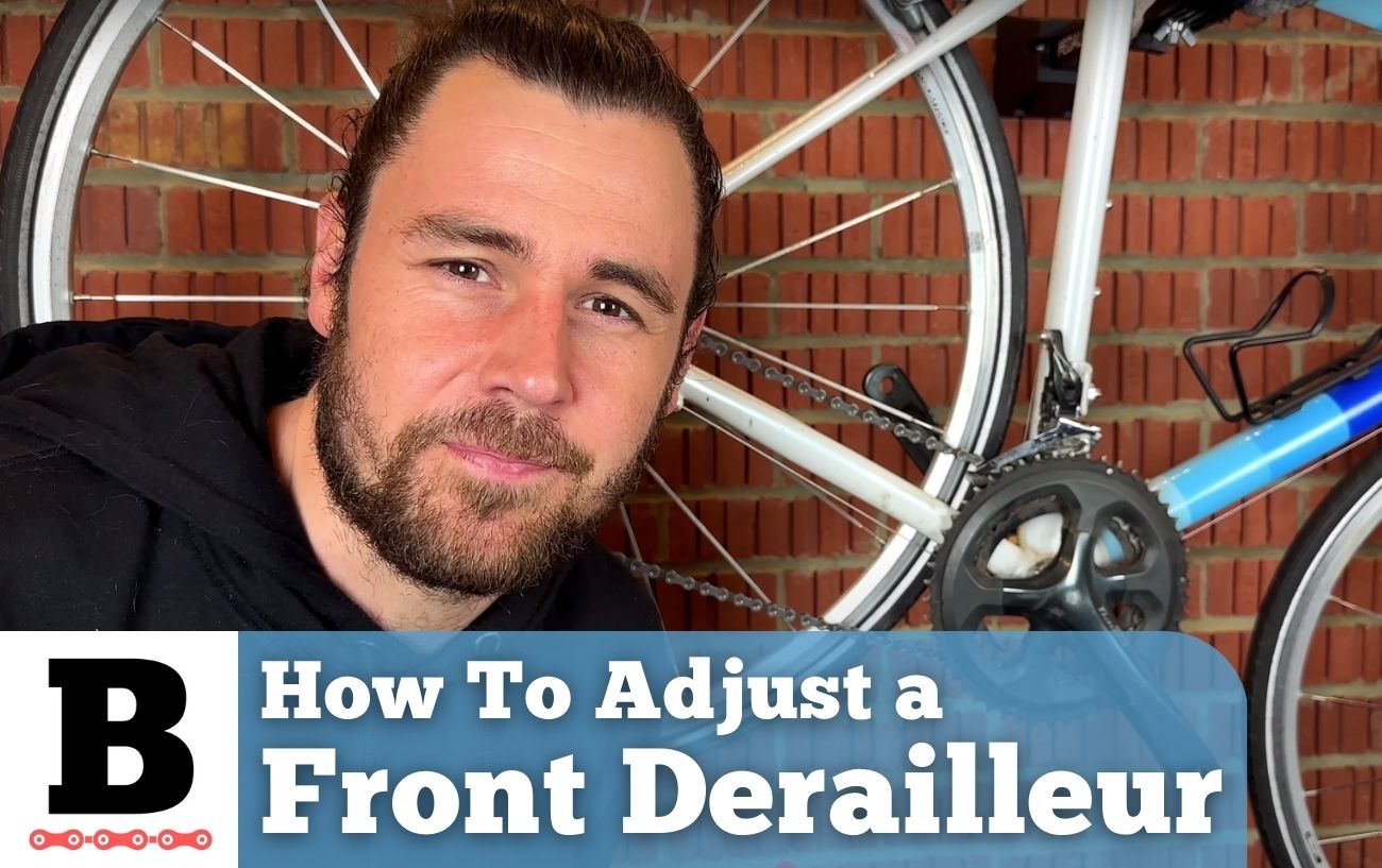Front Derailleur Adjustment Guide: Title Image