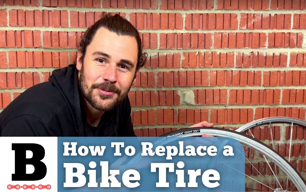 How To Change A Bike Tire: Title Image