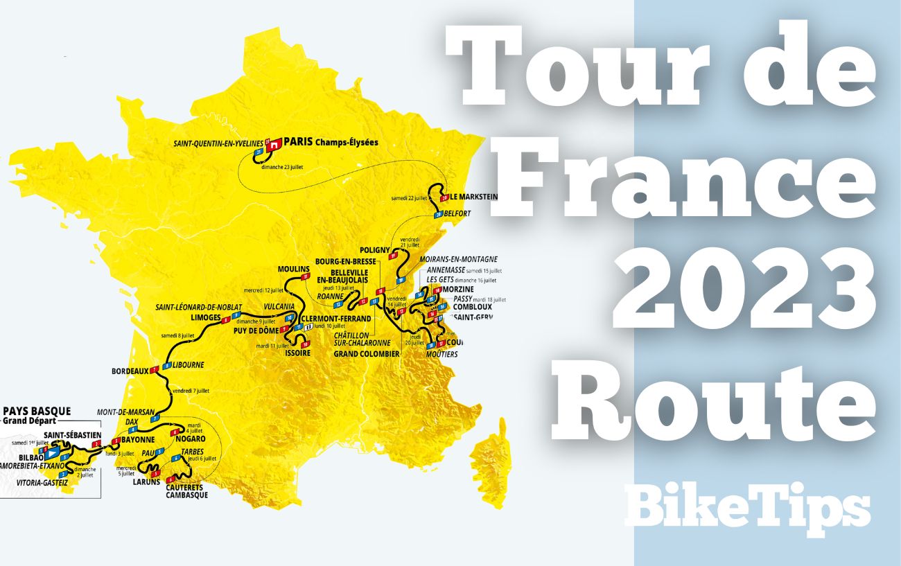 Tour de France 2023 Route: Title Image