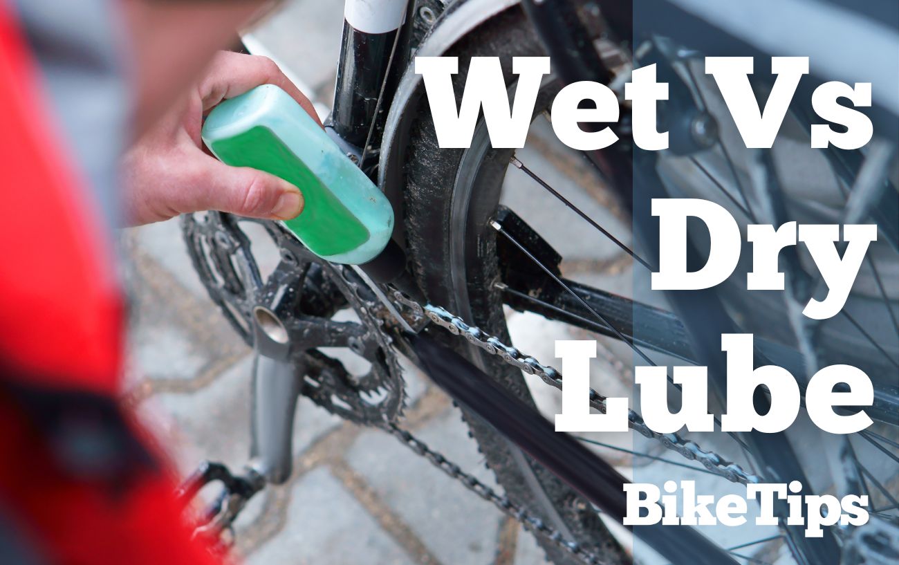 Bicycle Wet Vs Dry Lube: Title Image