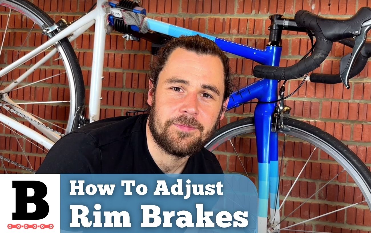 How To Adjust Rim Brakes (Caliper Brakes): Title Image