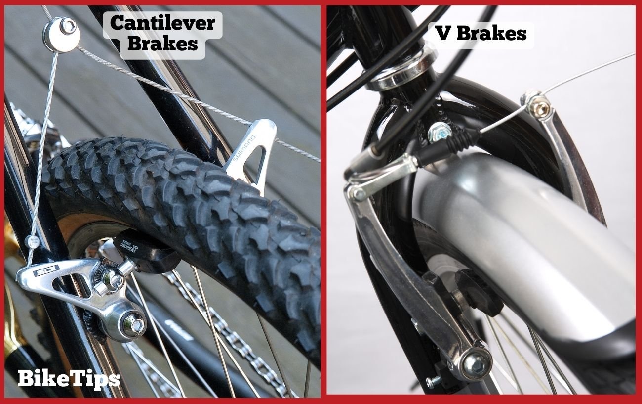 V Brakes Vs Cantilever Brakes Explained: 6 Key Differences 1