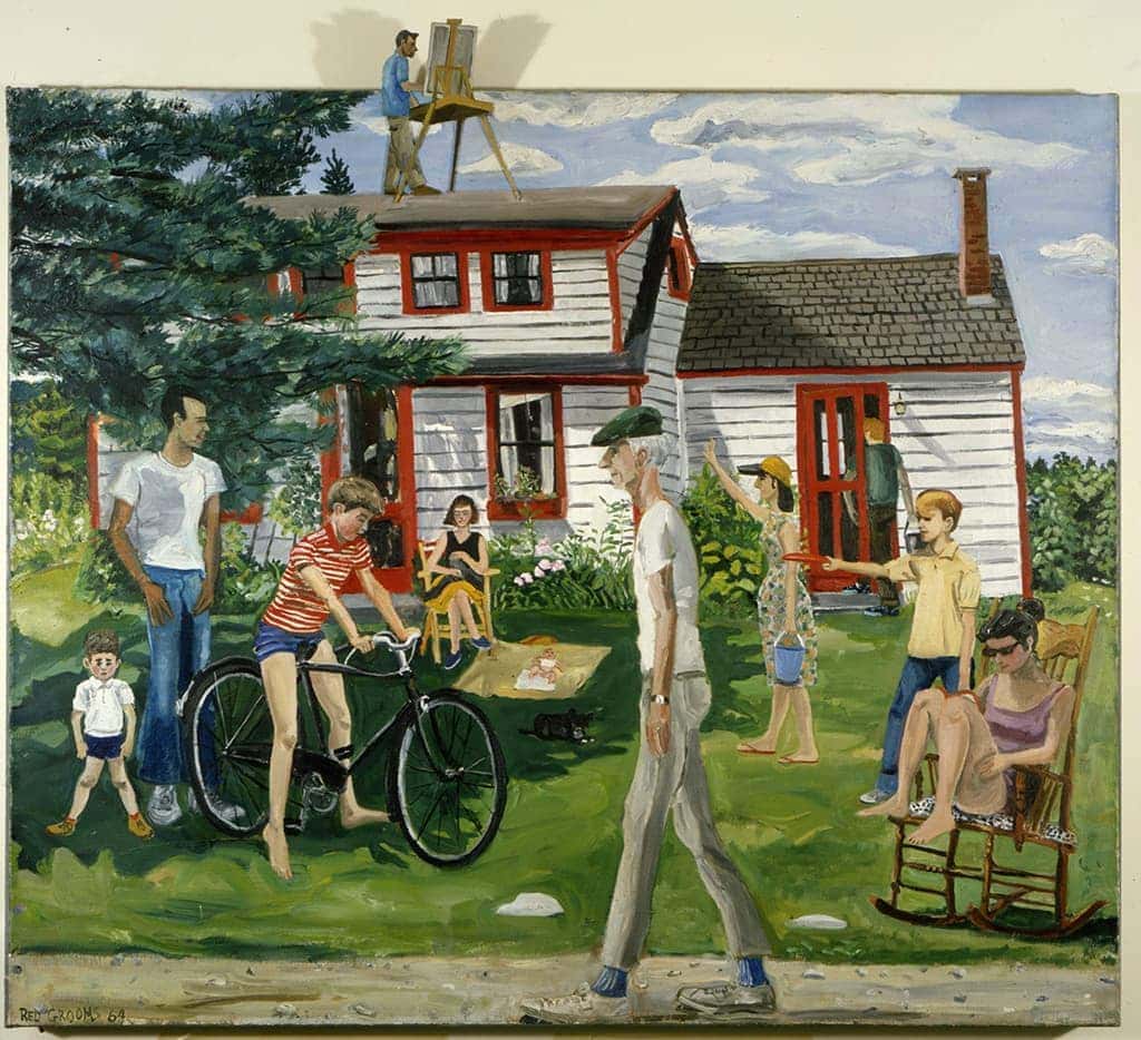 Slab City Rendezvous (1964) by Red Grooms