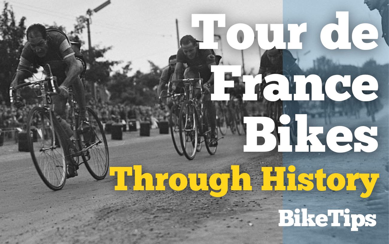 Tour de France Bikes Through History: Title Image