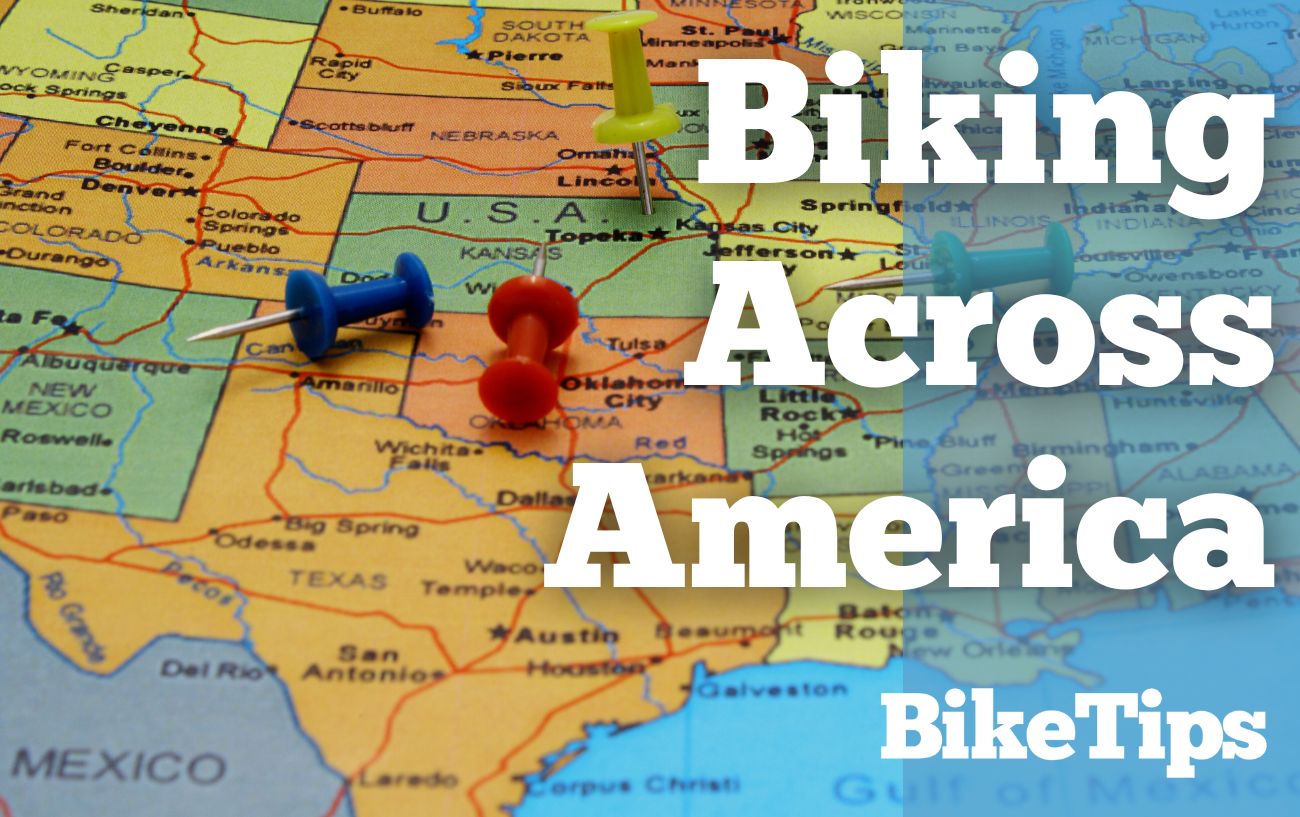 Biking Across America: Title Image