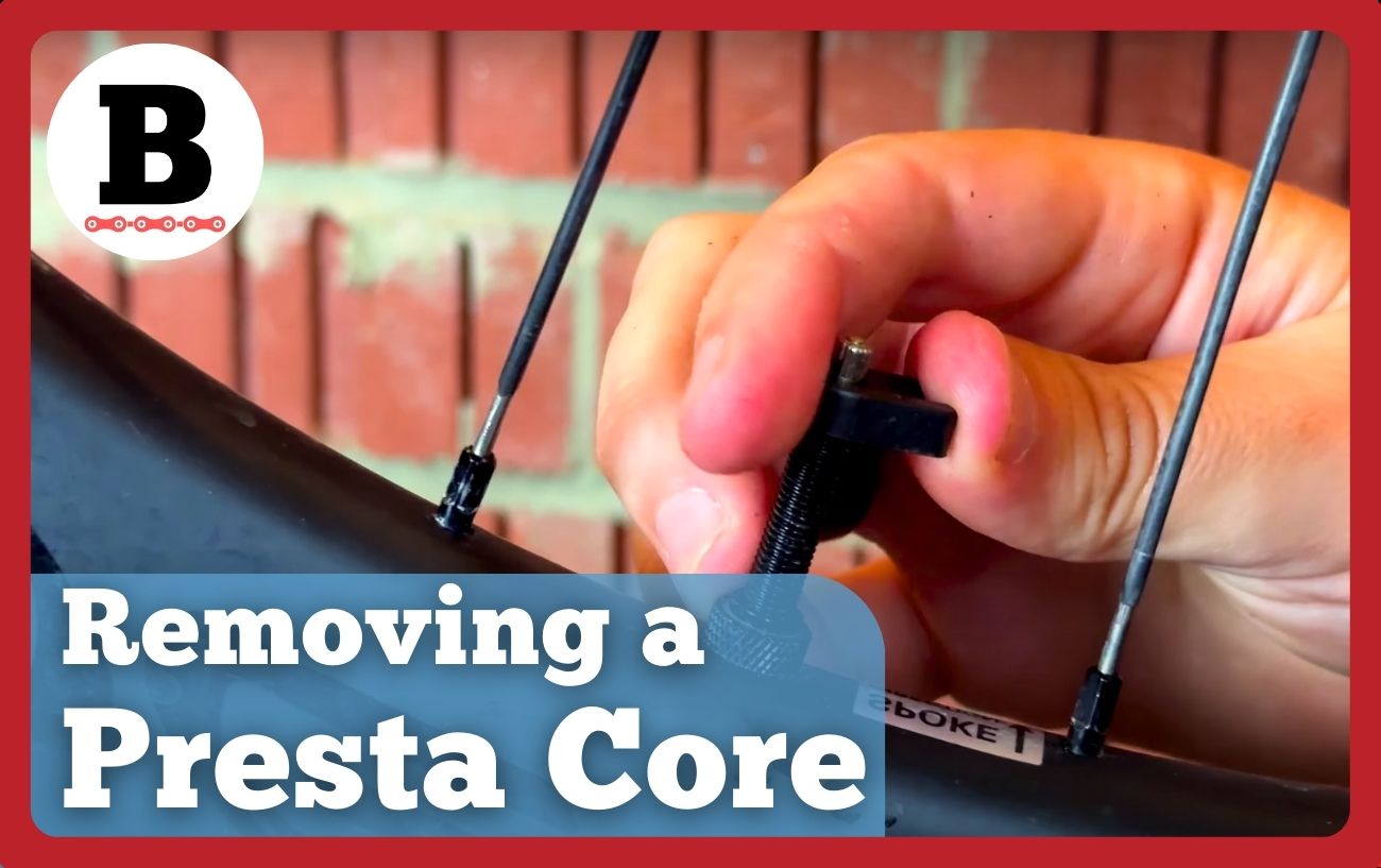 How To Remove Presta Valve Cores: Title Image