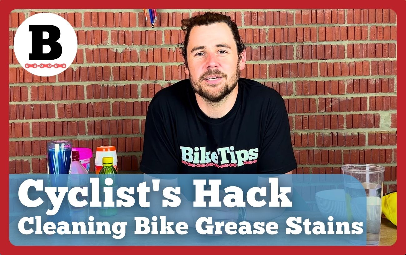 How To Get Bike Grease Out Of Clothes: Title Image