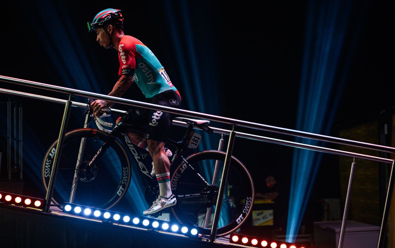A Ridley bike at tho Tour de France, identical to the one that will be used at the Vuelta a España 2023.