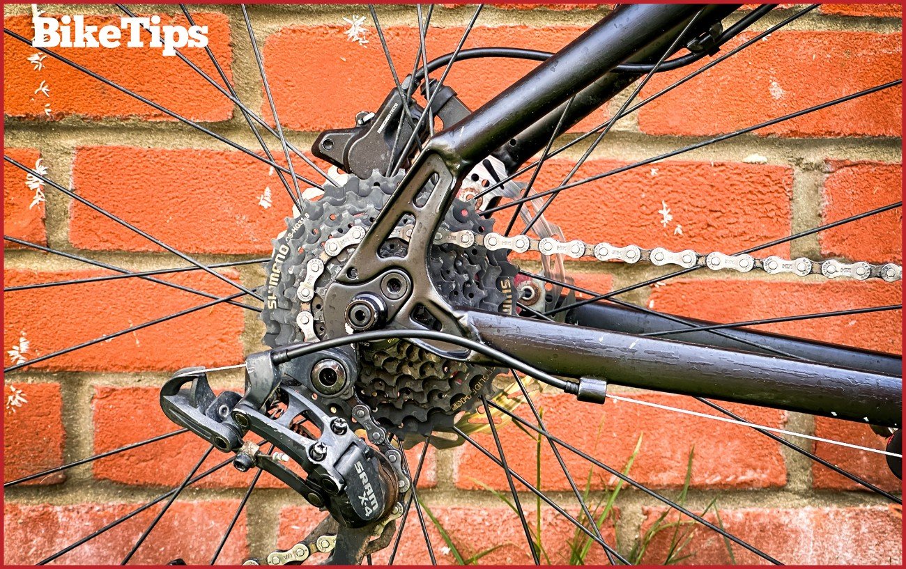 A bikes rear cassette.