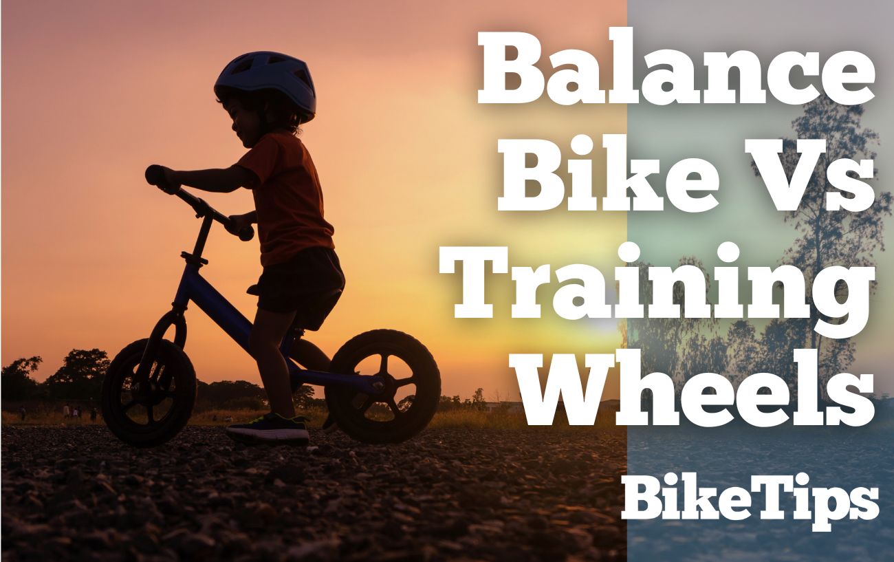 Balance Bike Vs Training Wheels: Title Image