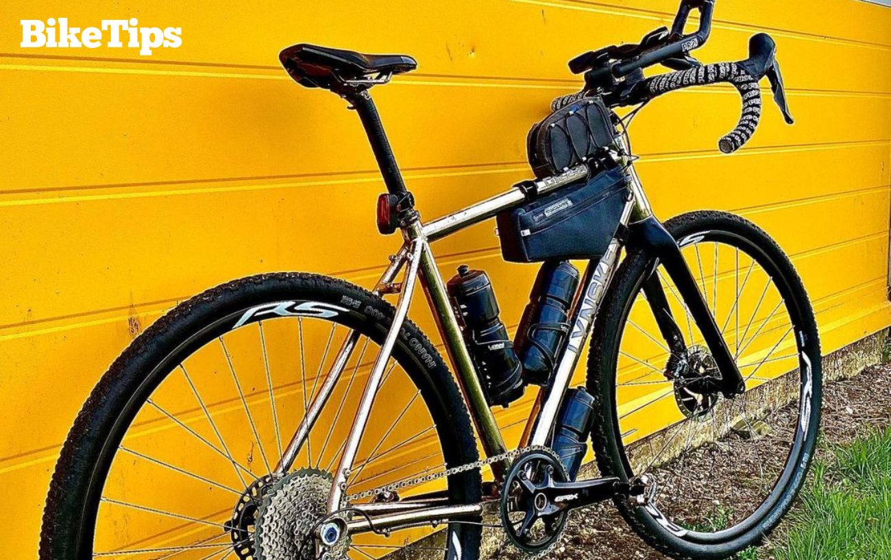 Lynskey road bike setup with randonneuring gear.