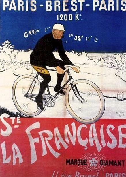 Paris-Brest-Paris poster from 1901.