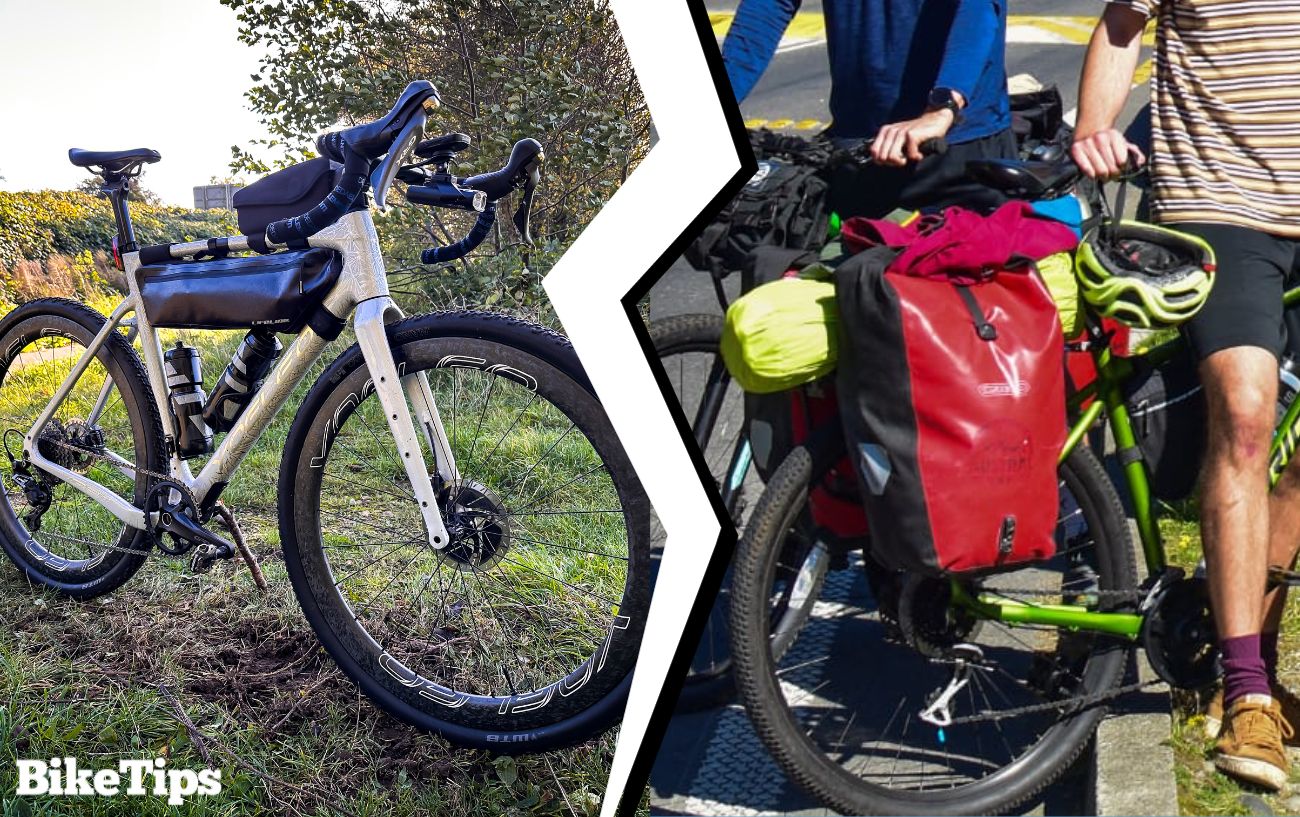 Bikepacking with flat bars vs drop bars in England and Chile.