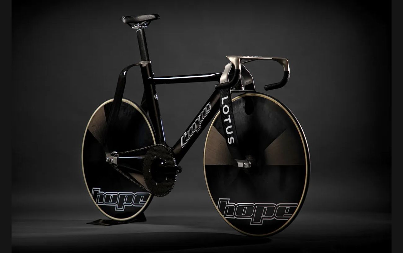 The Hope/Lotus HB.T track bike currently used by Team GB.