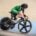 Lydia Gurley racing for Ireland at the 2019/20 Track Cycling World Cup on a track bike.