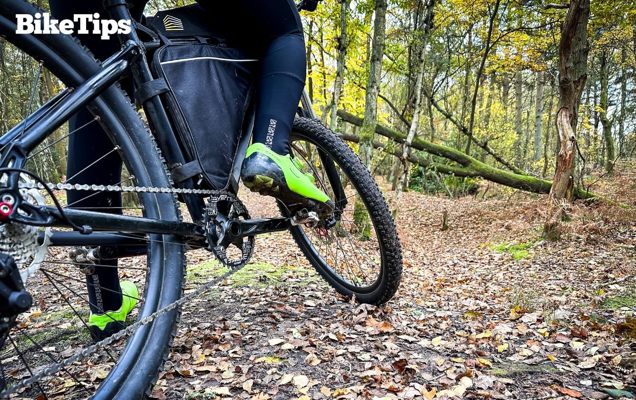 my shoes and mountain bike pedals