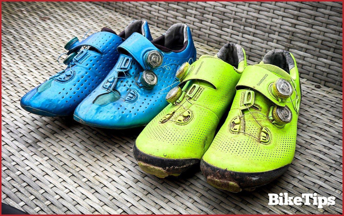 Cycling shoes for SPD and SPD-SL Pedals.