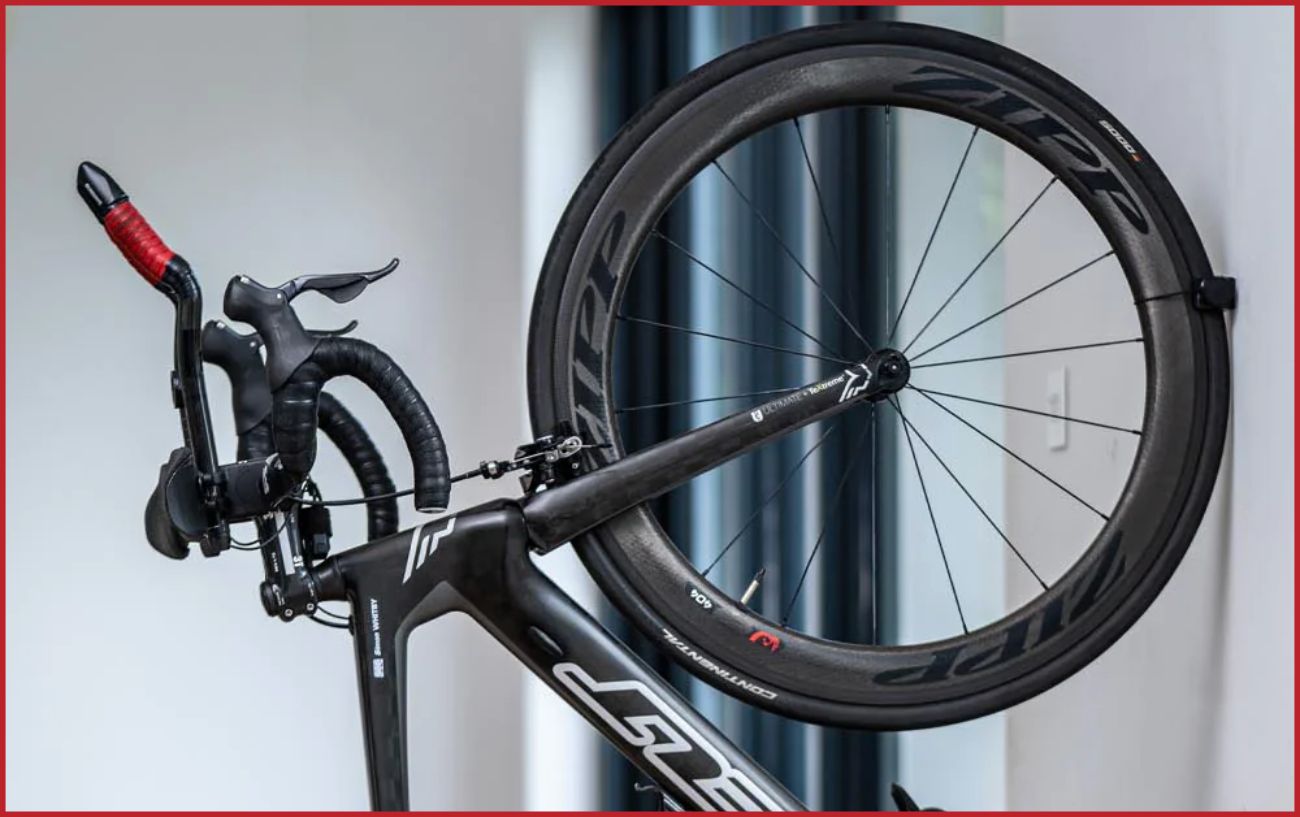 The Hornit CLUG is a popular example of a push-on bike wall mount.