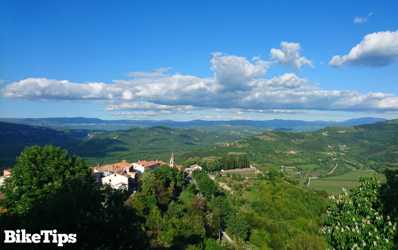 Views from Motovun, Croatia.