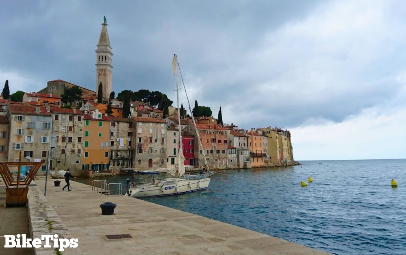 The harbour at Rovinj.