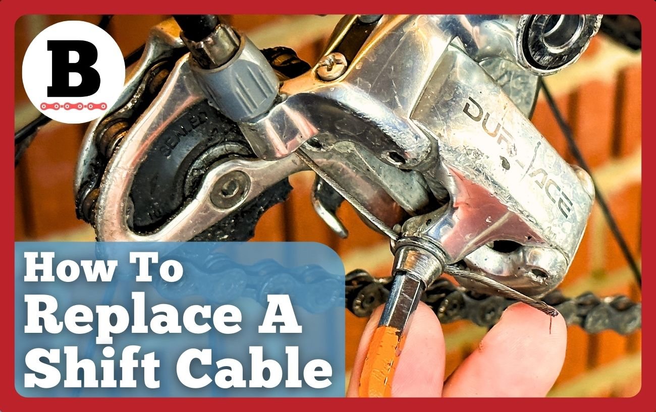 How To Replace A Shift Cable On A Bike: Title Image
